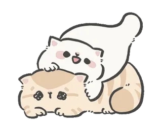 ⭐ a96351f6 mèo, mèo con, dễ thương, thú cưng, động vật, hay chơi, thân thiện telegram sticker