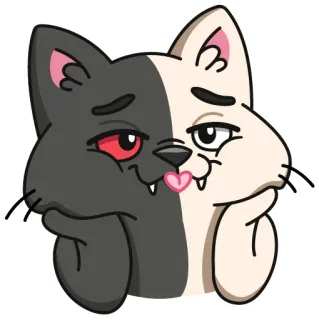 Cat Bonbon telegram stickers
