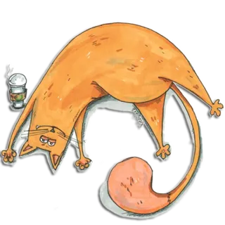 CoffeeCat telegram stickers