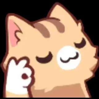 Cutecaaat telegram stickers