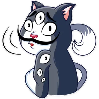 Catvador Dali telegram stickers