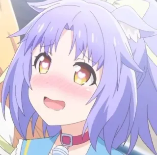 😍 187333d6 Аниме, Девушка-кошка, Каваи, Милый, Нэко telegram sticker