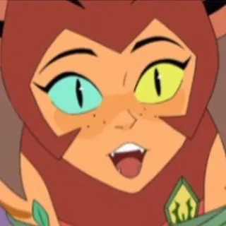😋 177ece77 Catra She-Ra and the Princesses of Power cartoon, cat, sheria, anime, character, animated telegram sticker