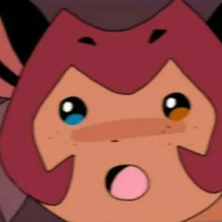 😯 41e9f0f0 Bow She-Ra and the Princesses of Power cute, anime, cartoon, animated, reaction telegram sticker