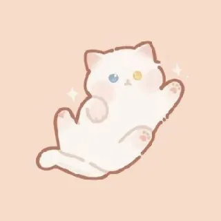 🐱 5c838bde kot, kotek, słodki, zwierzę, zwierzę domowe, kreskówka, kawaii telegram sticker