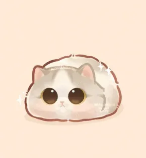 🐱 d02c3cad kot, słodki, kawaii, zwierzę, naklejka telegram sticker
