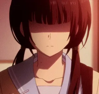 ☹ 1a00b101 애니메이션, 소녀, 교복, 여성, 일본, 만화 whatsapp sticker