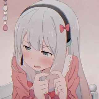 💈 20e8df08 애니메이션, 소녀, 귀여운, 볼빨개짐, 만화 whatsapp sticker