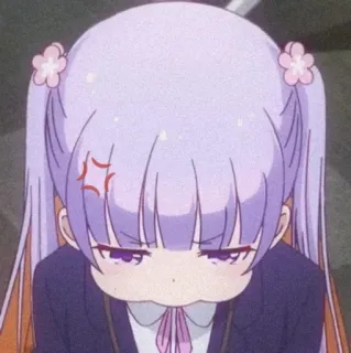 😤 ba13d2e9 애니메이션, 화난, 귀여운, 캐릭터, 짜증난, 속상한 whatsapp sticker