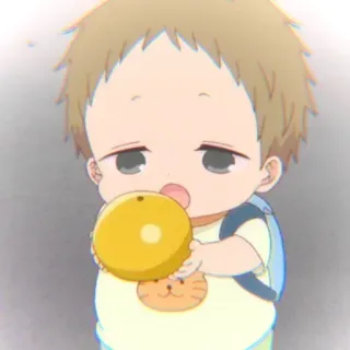 🥺 69226a9a 赤ちゃん, 子供, オレンジ, 可愛い, アニメ, 漫画 telegram sticker