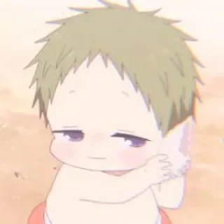 🥺 8a17ff10 アニメ, 赤ちゃん, 可愛い, 乳児, 子供 telegram sticker