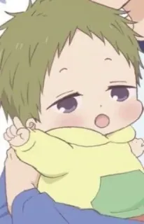 🥺 92038da4 アニメ, 赤ちゃん, かわいい, 漫画, 子供, マンガ telegram sticker