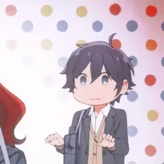 🖤 91829f45 Anime, Chibi, Niedlich, Cartoon, Kunst telegram sticker