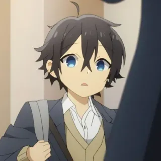 🖤 948aba7e Izumi Miyamura Horimiya Anime, Manga, Charakter, Izumi Miyamura, Horimiya telegram sticker