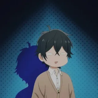 🖤 fba48a24 Anime, Charakter, Cartoon, Illustration telegram sticker