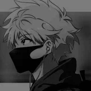 🖤 906263c0 애니메이션, 만화, 캐릭터, 일러스트, 마스크 telegram sticker