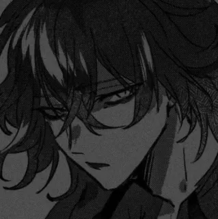 🖤 c08cf534 애니메이션, 만화, 캐릭터, 인물 사진, 남성, 일러스트 telegram sticker