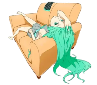 😒 59e22de8 Hatsune Miku 애니메이션, 보컬로이드, 하츠네 미쿠, 소녀, 만화, 캐릭터, 일본, 만화영화 telegram sticker