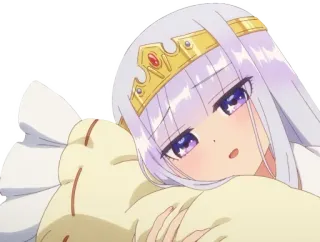 ☺️ 0803cb87 อนิเมะ, ผู้หญิง, มงกุฎ, เจ้าหญิง, น่ารัก, คาวาอิ telegram sticker