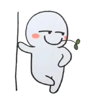 😉 85421d10 การ์ตูน, น่ารัก, มินิมอล, ตัวละคร, แอนิเมชัน telegram sticker