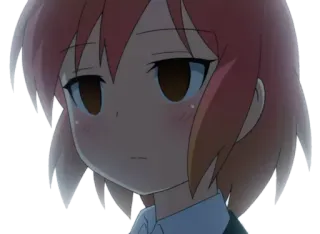 😒 b8d7e22f อนิเมะ, ผู้หญิง, การ์ตูน, เศร้า, มังงะ, ตัวละคร telegram sticker