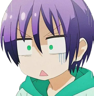 🧬 2e717506 animé, manga, choqué, surpris, dessin animé, expression, personnage telegram sticker