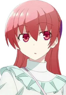 🍒 d2483908 Anime, Dessin animé, Femme, Fille, cheveux roux telegram sticker