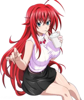 High School DxD ➜ @AnimeStickersIndo whatsapp stickers