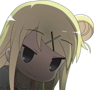 😏 4c947d0a Anime, Fille, Expression, Manga, Chibi, Mignon telegram sticker