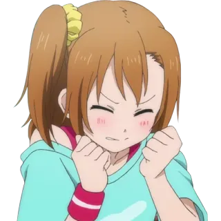 😣 9fe4caf2 Anime, Fille, Personnage, En colère, Frustré(e), Dessin animé telegram sticker