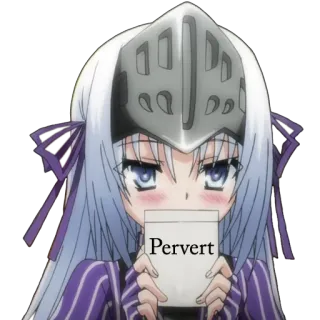 😡 f8038767 Pervert Anime, Manga, Pervers, Humour, Personnage telegram sticker