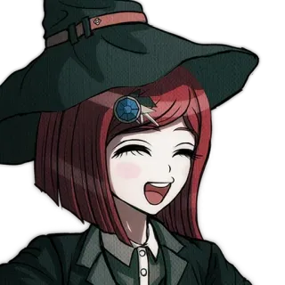 😄 c11f3d1f Himiko Yumeno Danganronpa V3: Killing Harmony Anime, Videogioco, Danganronpa, Strega, Magia, Carino telegram sticker