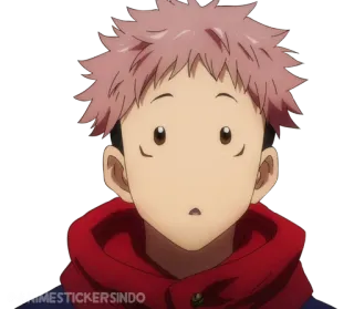 🥓 2ce1ecf8 Yuji Itadori Jujutsu Kaisen アニメ, マンガ, キャラクター, 呪術廻戦, 虎杖悠仁 telegram sticker