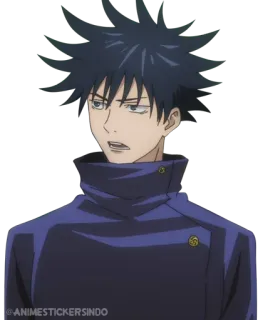 🦅 57623303 Megumi Fushiguro Jujutsu Kaisen @ANIMESTICKERSINDO アニメ, ステッカー, 伏黒恵, 呪術廻戦, 漫画, キャラクター, アニメキャラ telegram sticker