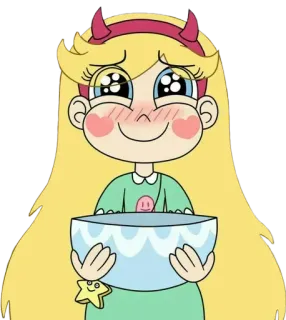 🥰 86c7b5a5 Star Butterfly Star vs. the Forces of Evil dessin animé, personnage, fantaisie, magie, animé telegram sticker