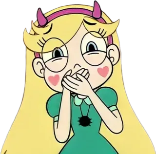 🙊 be4d1e8a Star Butterfly Star vs. the Forces of Evil Dessin animé, Personnage, Étoile, Papillon, Magie, Baguette telegram sticker