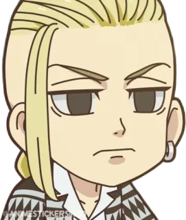 💫 1cf4b508 Draken Tokyo Revengers Anime, Manga, Draken, Tokyo Revengers, Karakter, Rambut Pirang telegram sticker