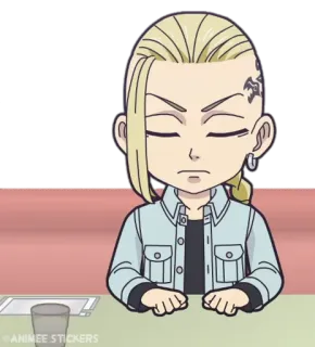 💫 65637911 Draken Tokyo Revengers Anime, Manga, Karakter, Draken, Tokyo Revengers telegram sticker