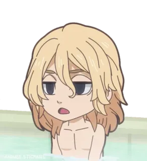 💫 7786151f Mikey Tokyo Revengers Anime, Chibi, Mikey, Tokyo Revengers, Kartun, Karakter telegram sticker