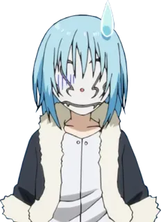 😓 15924c46 Rimuru Tempest That Time I Got Reincarnated as a Slime Anime, Isekai, Slime, Quái vật, Fantasy, Manga, Dễ thương telegram sticker