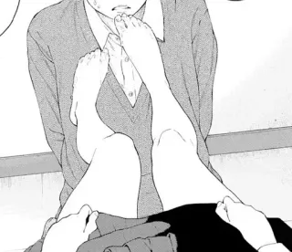 🥢 0c7307b9 Kaki, Kaki, Manga, Seragam sekolah, Ruang kelas telegram sticker