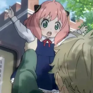 🥜 8993aed5 Anya Forger Spy x Family Anime, Spy x Family, Anya Forger, Kartun, Lucu, Anak telegram sticker