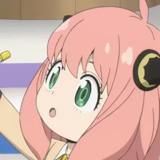 🥜 dea03dcc Anya Forger Spy x Family Anya Forger, Spy x Family, anime, imut, ekspresi, terkejut telegram sticker