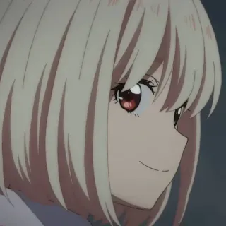 🎗 06f4089e Anime, Mädchen, Charakter, Lächeln, kurze Haare, süß, Porträt whatsapp sticker