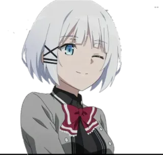 😉 edc916b2 애니메이션, 여자, 귀여운, 캐릭터, 스티커 telegram sticker