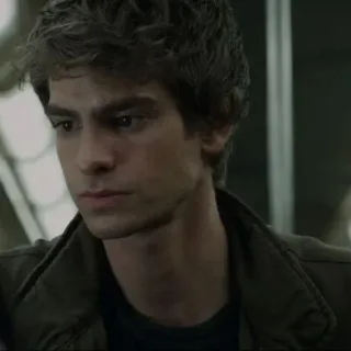 😥 0bab3b3e Andrew Garfield actor, celebrity, male, portrait whatsapp sticker