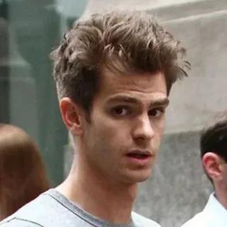 😂 fc275cf4 Andrew Garfield actor, man, portrait, celebrity whatsapp sticker