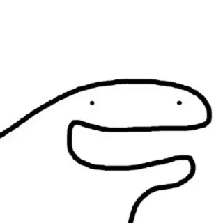 😃 1d065c5e Vẽ nguệch ngoạc, Hình que, Phim hoạt hình, Tối giản, Hài hước telegram sticker