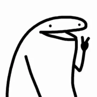 ✌️ dd9b4f33 florkofcows, nhân vật, hòa bình, sticker, meme, hoạt hình telegram sticker