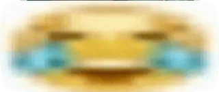 😂 cf5c8e29 emoji, crying, sad, tears, meme whatsapp sticker